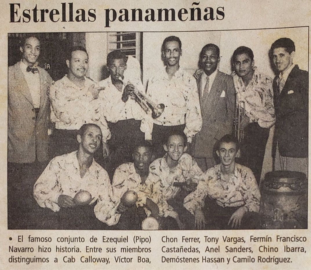 Foto de archivo de la agrupación musical Estrellas Panameñas.